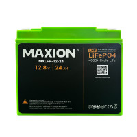 Акумулятор промисловий MAXION LiFePO4 MXLFP-12-24 (12V; 24Ah)