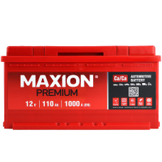 Автомобільний акумулятор MAXION Premium 110Аh 1000A R+ (L5)
