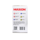 Мото акумулятор MAXION YTX20L-BS (12V, 18Ah, 260A, -/+) сухозаряджений без електроліту