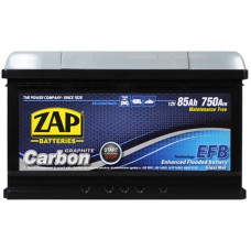 Автомобільний акумулятор ZAP Carbon EFB 85Ah 750A R+ (585 05) (L4)