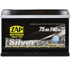 Автомобільний акумулятор ZAP Silver 75Ah 740A R+ (575 87) (LB3) (h=175)