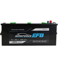 Автомобильный аккумулятор MANFORCE EFB 200Ah 1450A L+ (D5)