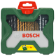 Набір свердел і насадок BOSCH для загвинчування X-Line з покриттям із нітриду титану, 30 шт.