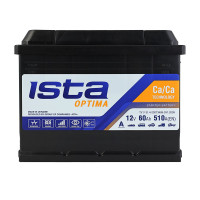 Автомобильный аккумулятор ISTA Optima 60Ah 510A R+ (L2)