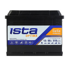 Автомобільний акумулятор ISTA Optima 60Ah 510A R+ (L2)