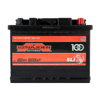 Автомобільний акумулятор SZNAJDER Plus 62Ah 620A R+ (L2) (562 51)