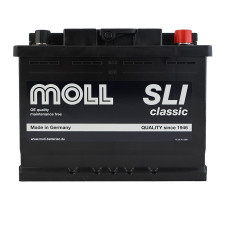 Автомобільний акумулятор MOLL SLI classic 60Ah 540A R+ (L2)