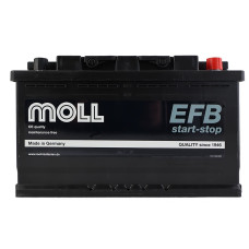 Автомобільний акумулятор MOLL EFB 84Ah 800A R+ (L4)