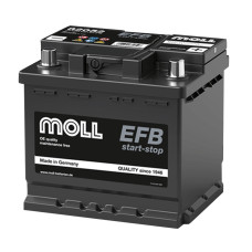Автомобільний акумулятор MOLL EFB 52Ah 520A R+ (L1)