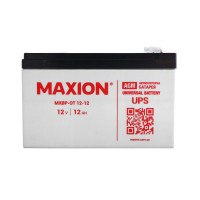 Акумулятор промисловий MAXION MXBP-OT 12-12 (12V, 12Ah, +/-)