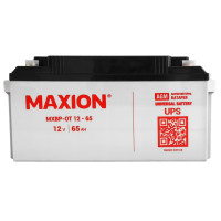 Акумулятор промисловий MAXION MXBP-OT 65-12 (12V, 65Ah, -/+)