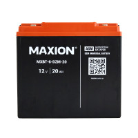 Промышленный аккумулятор MAXION AGM 12V 20Ah R+ (правый +)  BP- 6 DZM 20