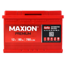 Автомобільний акумулятор MAXION Premium 80Аh 780A R+ (L3)