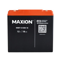 Акумулятор тяговий MAXION MXBT-6-DZM-18 (12V, 18Ah, -/+)
