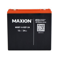 Акумулятор тяговий MAXION MXBT-6-DZF-24 (12V, 24Ah, -/+)