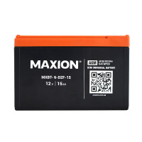 Акумулятор тяговий MAXION MXBT-6-DZF-15 (12V, 15Ah, +/-)