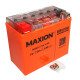 Мото акумулятор MAXION MXBM-YT20-4 GEL (12V, 20Ah, 240A, +/-)