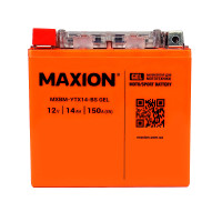 Мото аккумулятор MAXION MXBM-YTX14-BS GEL (12V, 14Ah, 150A)