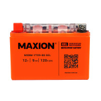 Мото акумулятор MAXION 24MXBM-YTX9-BS GEL (12V, 9Ah, 120A, +/-)