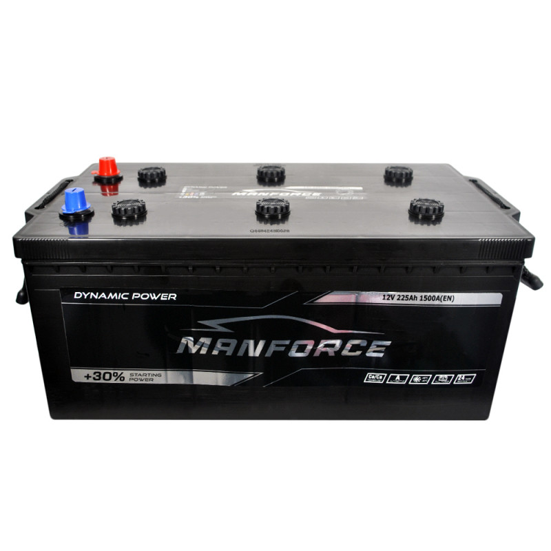 MANFORСE MF 225Ah 1500A R+  (D6-C)