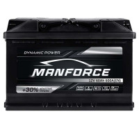 Автомобильный аккумулятор MANFORСE 60Ah 600A R+ (правый +) MF L2