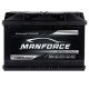 Автомобильный аккумулятор MANFORСE 60Ah 600A R+ (правый +) MF L2B