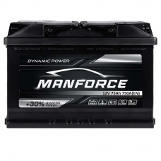 Автомобільний акумулятор MANFORСE MF  75Ah 750A R+  (L3)