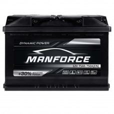 Автомобільний акумулятор MANFORСE MF  75Ah 750A R+ (L3B)