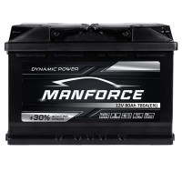 Автомобильный аккумулятор MANFORСE 80Ah 780A R+ (правый +) MF L3