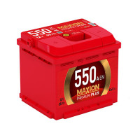 Автомобильный аккумулятор MAXION Premium Plus 55Аh 550 L+ (левый +)