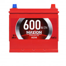 Автомобільний акумулятор MAXION Premium Asia  60Аh 600A R+ (D23)
