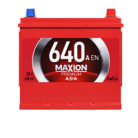 Автомобільний акумулятор MAXION Premium Asia  68Ah 640A R+ (D23)