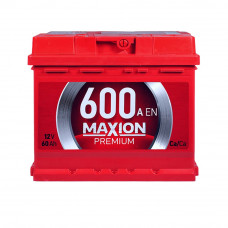 Автомобільний акумулятор MAXION Premium TR  60Аh 600A  L+ (L2)