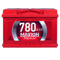 Автомобільний акумулятор MAXION Premium TR  80Аh 780A  R+ (L3)