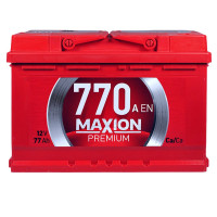 Автомобільний акумулятор MAXION Premium TR  77Аh 770A  R+ (L3)