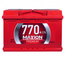Автомобільний акумулятор MAXION Premium TR  77Аh 770A  R+ (L3)