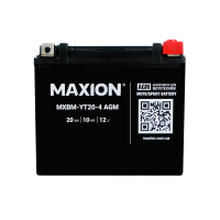 Мото акумулятор MAXION MXBM-YT20L-4 (12V, 20Ah, 330A, -/+)