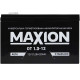 Промисловий акумулятор MAXION AGM 12V 1.3Ah R+ (правий +) 12-1.3