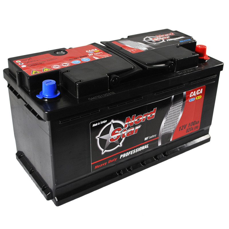 NORD STAR Economy 100Аh 820A R+ (L5)
