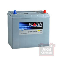Автомобильный аккумулятор PLATIN Premium Asia 55Ah 400A R+ (правый +) SMF