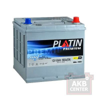 PLATIN Premium Asia  60Ah 560A R SMF (D23) н.к.
