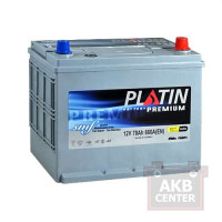 Автомобильный аккумулятор PLATIN Premium Asia 70Ah 660A R+ (правый +) SMF