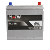 Автомобильный аккумулятор PLATIN Silver Asia 60Ah 600A R+ (правый +) SMF