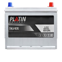 Автомобільний акумулятор PLATIN Silver Asia SMF 95Ah 830A R+ (N70) н.к.