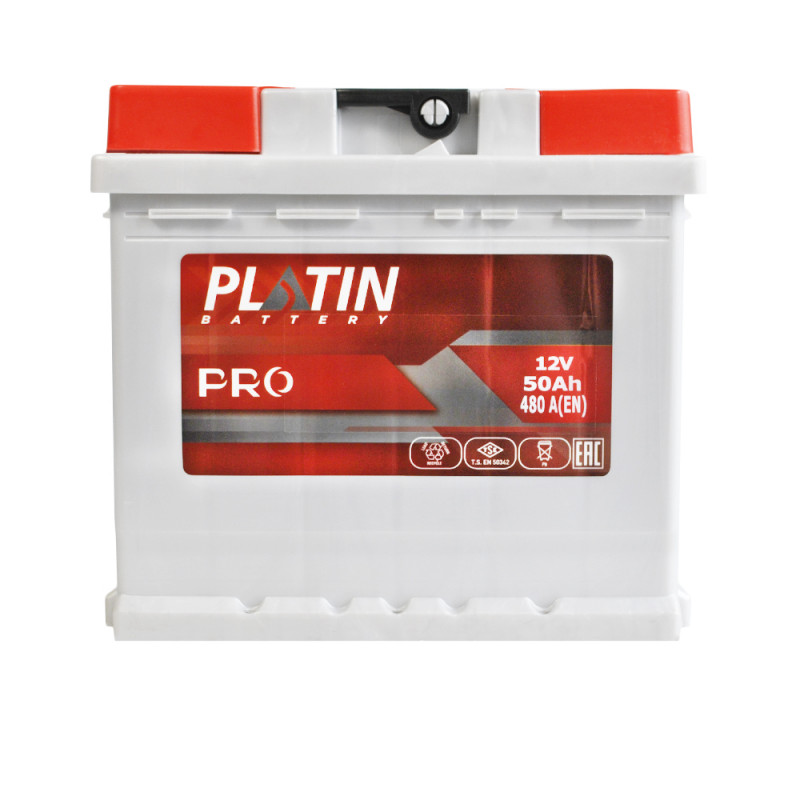 Автомобільний акумулятор PLATIN Pro MF  50Ah 480A L+ (L1)