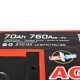 SZNAJDER AGM  70Ah 760A R+ (L3) (570 02)