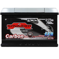 Автомобільний акумулятор SZNAJDER Carbon Start Stop EFB 77Ah 750A R+ (L3) (577 05)