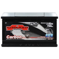 Автомобильный аккумулятор SZNAJDER Carbon Start Stop EFB 85Ah 750A R+ (правый +) L4
