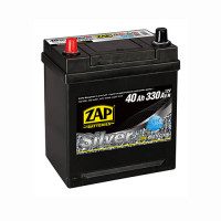 Автомобильный аккумулятор ZAP Silver Calcium Asia 40Аh 330А L+ (левый +) 540 A1