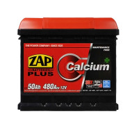Автомобильный аккумулятор ZAP Plus 50Ah 480A  L+ (левый +) L1 (550 96)